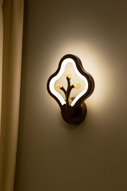 HDC Artistic LED Tree Wall Light For Living Room