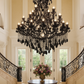 HDC 55 Lights Imperial Noir Grand Crystal Italian Chandelier For Living Room