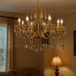 HDC 8 Lights Imperial Crystal Arc Italian Chandelier For Living Room