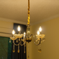 HDC 8 Lights Imperial Crystal Blossom Italian Chandelier For Living Room