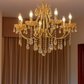 HDC 8 Lights Imperial Aurelia Crystal-Arm Italian Chandelier For Living Room
