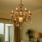 HDC 6 Lights Royal Heritage Crystal Italian Chandelier For Living Room