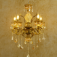 HDC 5 Lights Imperial Crystal Bloom Italian Chandelier For Living Room