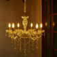 HDC  8-Light Crystal Radiance Premium Glass Chandelier