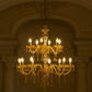 HDC  12-Light Imperial Amber Glow Royal Glass Italian Chandelier For Living Room