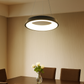 HDC HaloBeam Black Modern Circular LED Pendant Light For Living Room