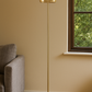 HDC  Premium Amber Dome LED Floor Lamp For Living Room