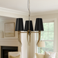 HDC Black & Gold Elephant Tusk Modern Pendant Light for Living Room