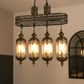 HDC Imperial Vintage Style 4-Pendant Linear Chandelier