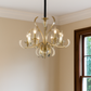 HDC Antique Aurelia Crystal-Flare 6-Head Luxury Chandelier