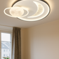 HDC Moon & Crescent Galaxy Design Lunar Orbit LED Ceiling Light