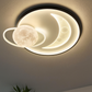 HDC Moon & Crescent Galaxy Design Lunar Orbit LED Ceiling Light