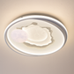 HDC Lunar Aura Halo Modern Moon Glow Panel LED Ceiling Light