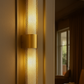 Hdc 18W Gold Mesh LED Wall Light  for Living Room, Bedroom & Hallway