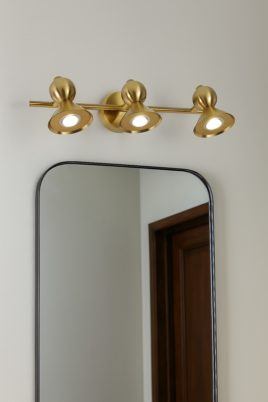 HDC 3×5W Adjustable Gold Designer Wall Light