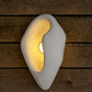 HDC Sculpt Glow Abstract Resin LED Wall Light For Living Room
