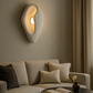 HDC Sculpt Glow Abstract Resin LED Wall Light For Living Room