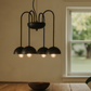 HDC Arc 5-Dome Modern Metal Chandelier Light For Living Room