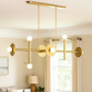 HDC Orion 8-Light Contemporary Gold Chandelier for Luxury Interiors