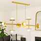 HDC Orion 8-Light Contemporary Gold Chandelier for Luxury Interiors