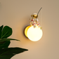 HDC Astronaut Creative Space Themed Globe LED Wall Lamp for Kids’ Room, Bedroom & Living Décor