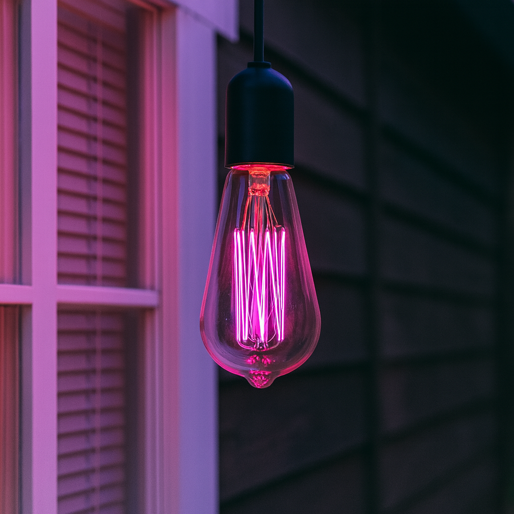 HDC ColourGlow S64 Decorative LED Bulb – 4W (E27) – Blue / Green / Pink- Pack of 2