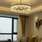 Hdc 550/750mm Drum Shape Crystal Chandelier Pendant Lights
