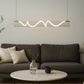 Hdc 1000mm Gold Acrylic Led Light Chandelier Lighting Lamp Cord Pendant Lamp
