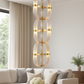 Hdc 3 Layers Clear Blown Glass Chandelier