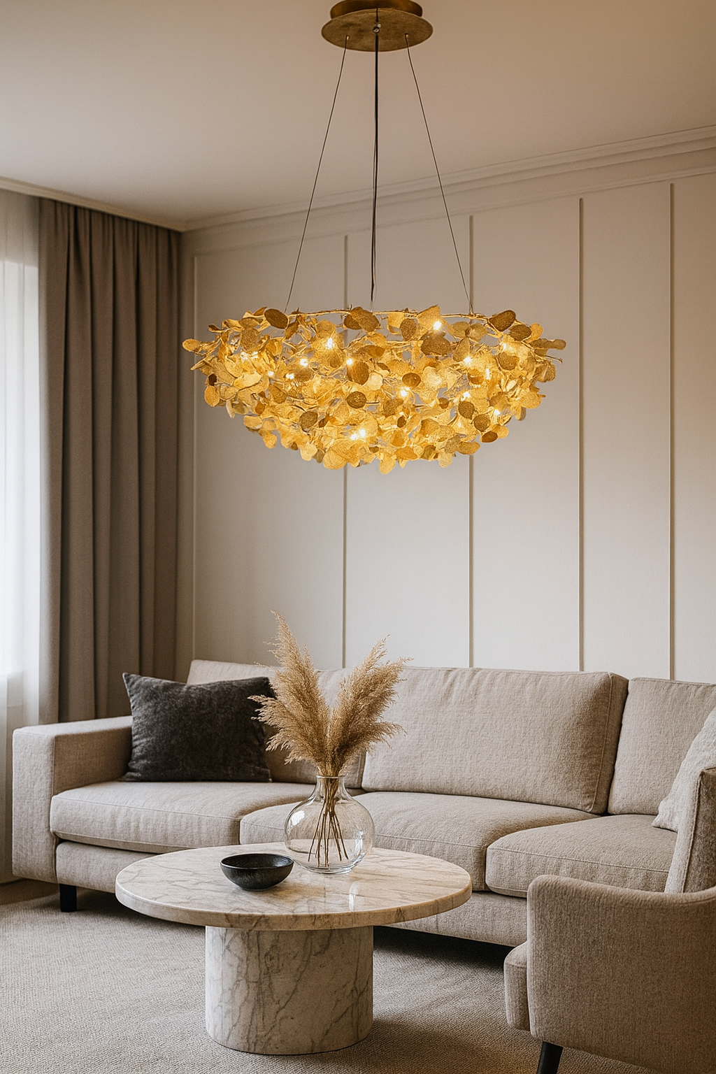 HDC 600mm Nordic Modern Bird Nest Chandelier