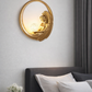 Hdc Creative Angel Led Modern Luxury Corridor European Retro Bedroom Bedside Wall Lamp