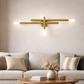 HDC 9w Premium Gold Finish Designer LED Wall Light For Living Room