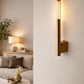 Hdc 12W Modern Designer LED Wall Light in Rose Gold Finish for Living Room & Bedroom