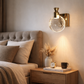 Hdc 12 Watts Crystal Gold LED Wall Lamp Bedside Hallway Light