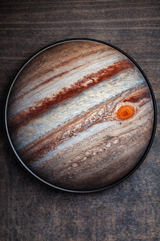 HDC 900mm Jupiter Modern Home Decoration  LED Planet Wall Night Light Bedside Ceiling Light Wall Lamp With Remote