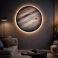 HDC 900mm Jupiter Modern Home Decoration  LED Planet Wall Night Light Bedside Ceiling Light Wall Lamp With Remote