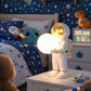 HDC White & Gold Finish Astronaut Decorative Table Lamp
