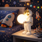HDC White & Gold Finish Astronaut Decorative Table Lamp