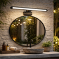 HDC Black Finish Metal Body 3 Step Color Picture Light, Bathroom Vanity Led Mirror Light (Warm White,White,Neutral White)