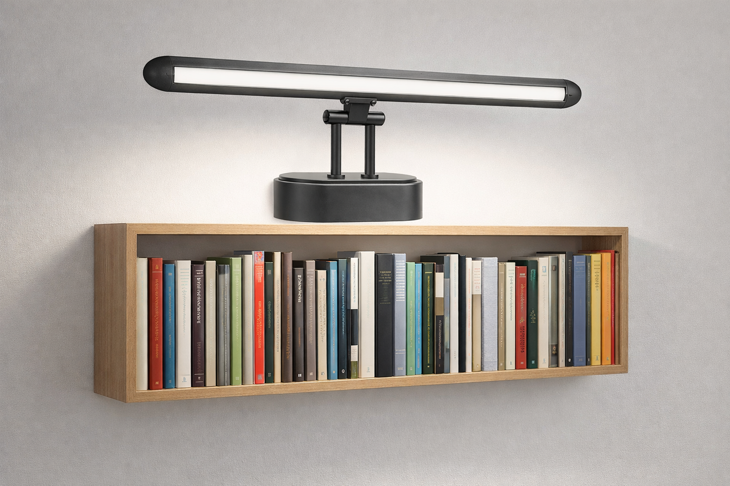 HDC Black Finish Metal Body 3 Step Color Picture Light, Bathroom Vanity Led Mirror Light (Warm White,White,Neutral White)
