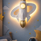 Hdc Kids Rocket LED Wall Light – Modern Space Theme Decorative Wall Lamp