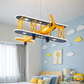 Hdc Retro Airplane Chandelier Boy Bedroom Children's Room Lamp American Creative Led Iron Fighter Kids Room Chandelier