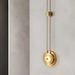 Hdc Morden Golden Plate LED Wall Light