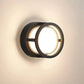 HDC 5 Watt M932 Led Outdoor Modern Wall Light Round Acrylic (Warm White)