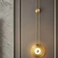 Hdc Morden Golden Plate LED Wall Light