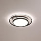 HDC Modern Black 500MM Ceiling Light with Sleek Bar Design for Bedroom
