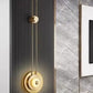 Hdc Morden Golden Plate LED Wall Light