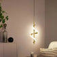 HDC Led Golden Acrylic Curl Island Ceiling  Pendant Light- Tricolor