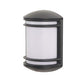 HDC Modern Outdoor Wall Light with Frosted Diffuser
