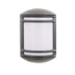 HDC Modern Outdoor Wall Light with Frosted Diffuser